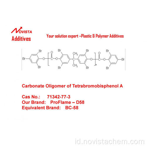 Proflame D-58 Oligomer Karbonat Tetrabromobisphenol-A